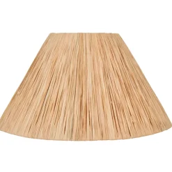 Fabrique de Styles Abat-jour*Abat-jour conique en raphia d40cm