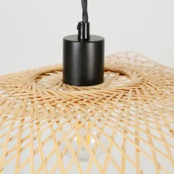 Fabrique de Styles Suspensions*Abat-jour non électrifié en bambou d65cm - Libellule