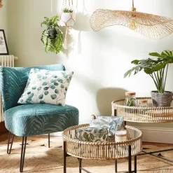 Fabrique de Styles Suspensions*Abat-jour pour suspension Libellule d75cm - non électrifié