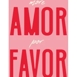 Fabrique de Styles Cadres Déco Et Affiches*Affiche "More amor por favor" 30x40cm