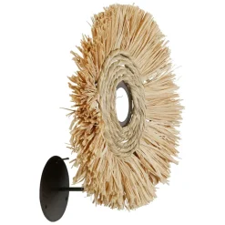 Fabrique de Styles Appliques*Applique non electrique en raphia d25cm - cuzco