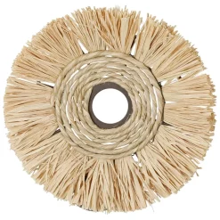 Fabrique de Styles Appliques*Applique non electrique en raphia d25cm - cuzco