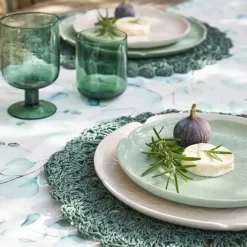 Fabrique de Styles Assiettes*Assiette à dessert chou en grès d21cm