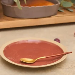 Fabrique de Styles Assiettes*Assiette à dessert en grès d21.5cm - Jade