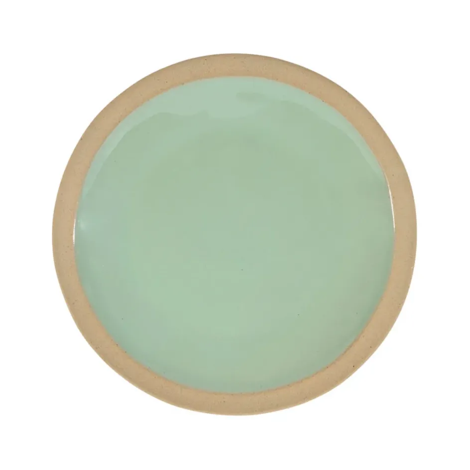 Fabrique de Styles Assiettes*Assiette à dessert en grès d21.5cm - Jade
