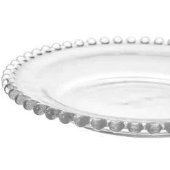 Fabrique de Styles Assiettes*Assiette a dessert en verre d20cm - perloa