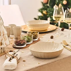 Fabrique de Styles Assiettes*Assiette creuse en céramique d20cm - Vlora