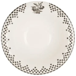 Fabrique de Styles Bols Et Coupelles*Assiette creuse en faïence d20cm - Damier