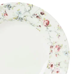 Fabrique de Styles Assiettes*Assiette creuse en faïence d23cm - fleurs champs