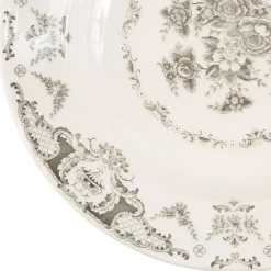 Fabrique de Styles Assiettes*Assiette creuse en faïence d23cm - clothilde