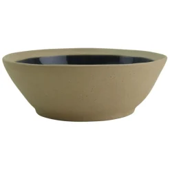 Fabrique de Styles Assiettes*Assiette creuse en grès d18cm - Jade