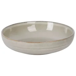 Fabrique de Styles Assiettes*Assiette creuse en grès d19cm - Nori