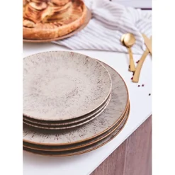 Fabrique de Styles Assiettes*Assiette de dessert en grès d21cm - Akaris