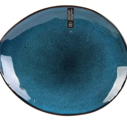 Fabrique de Styles Assiettes*Assiette galet en grès d22cm - au gres du temps