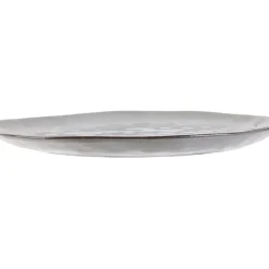 Fabrique de Styles Assiettes*Assiette galet en grès d27.5cm - au gres du temps
