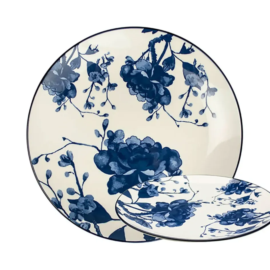 Fabrique de Styles Assiettes*Assiette plate en céramique d26,5cm - Peony