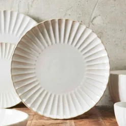 Fabrique de Styles Assiettes*Assiette plate en céramique d27cm - Vlora