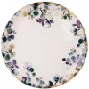 Fabrique de Styles Assiettes*Assiette plate en faïence blanc d27.5cm - Garden