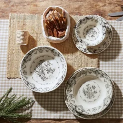 Fabrique de Styles Assiettes*Assiette plate en faïence d26cm - clothilde