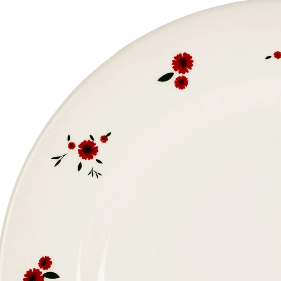 Fabrique de Styles Assiettes*Assiette plate en faience d27cm - Paquerette