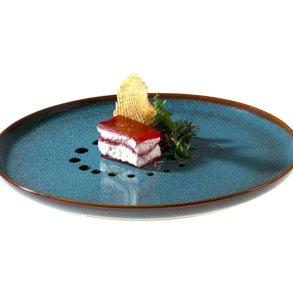 Fabrique de Styles Assiettes*Assiette plate en grès d27cm - Volga