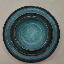 Fabrique de Styles Assiettes*Assiette plate en grès d27cm - Volga