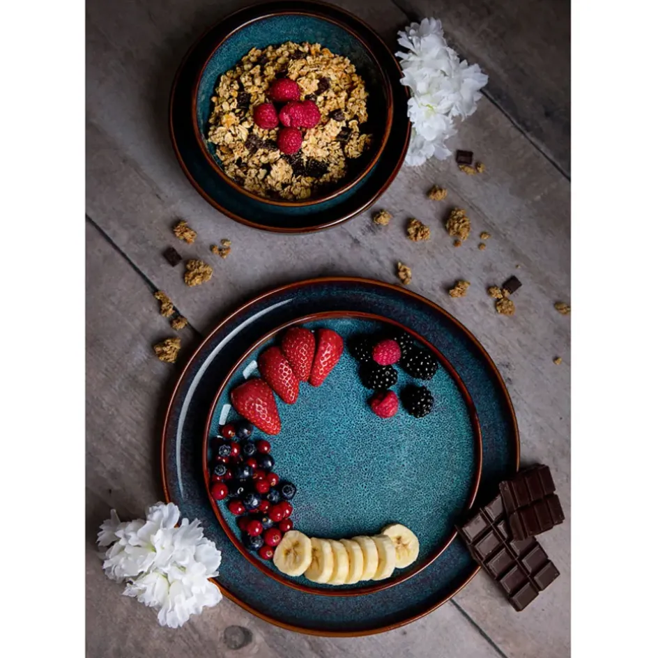 Fabrique de Styles Assiettes*Assiette plate en grès d27cm - Volga