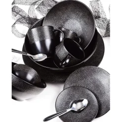 Fabrique de Styles Assiettes*Assiette plate en grès d27cm - Vesuvio