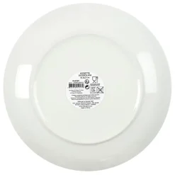 Fabrique de Styles Assiettes*Assiette plate en porcelaine lisere doré d26cm