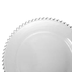 Fabrique de Styles Assiettes*Assiette plate en verre d26cm - perloa