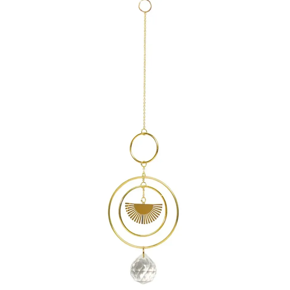 Fabrique de Styles Méditation Et Yoga*Attrape-soleil à suspendre aura h26cm