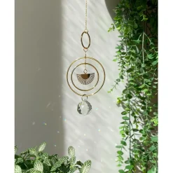 Fabrique de Styles Méditation Et Yoga*Attrape-soleil à suspendre aura h26cm