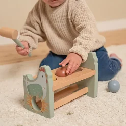 Enfant Fabrique de Styles Jouets*Banc à marteler en bois - Little Farm