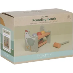 Enfant Fabrique de Styles Jouets*Banc à marteler en bois - Little Farm