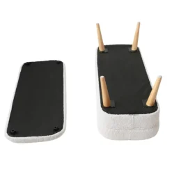 Fabrique de Styles Bancs Et Banquettes*Banc coffre bouclette - Eleonor