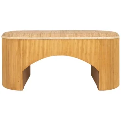 Fabrique de Styles Bancs Et Banquettes*Banc en rotin et bambou - Tamba