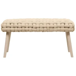 Fabrique de Styles Bancs Et Banquettes*Banc en tissu et pin - Element