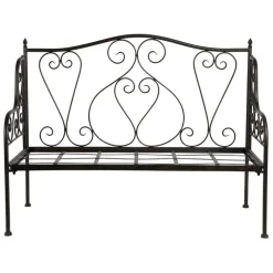 Fabrique de Styles Bancs Et Banquettes*Banquette 2 places en fer forge - Volute