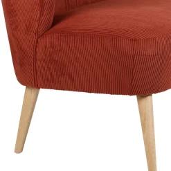 Fabrique de Styles Bancs Et Banquettes*Banquette 2 places en velours côtelé - Eleonor