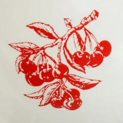 Fabrique de Styles Accessoires De Table*Beurrier en faïence blanc et - damier