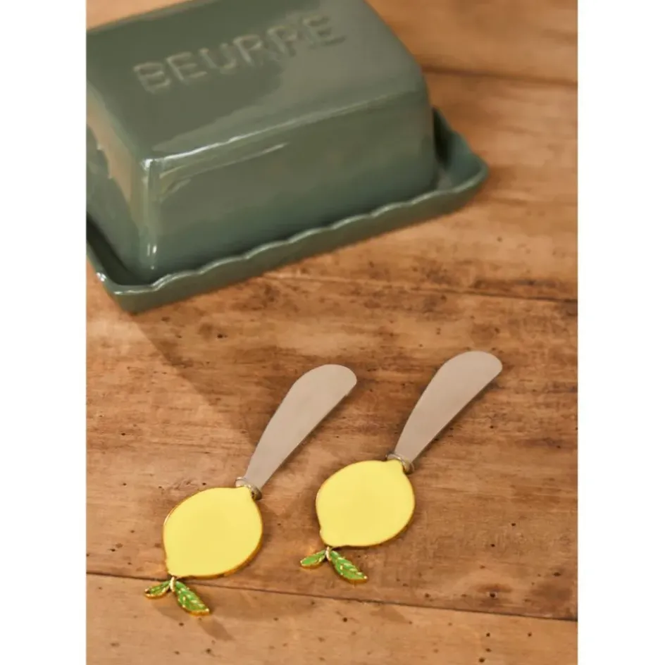 Fabrique de Styles Accessoires De Table*Beurrier en grès - Dulci