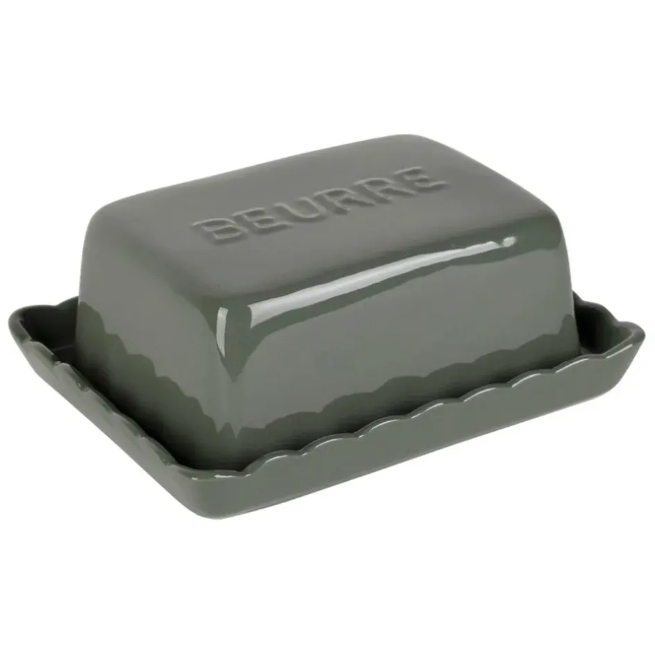 Fabrique de Styles Accessoires De Table*Beurrier en grès - Dulci