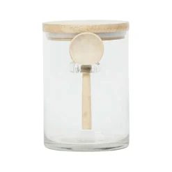 Fabrique de Styles Pots Et Bocaux*Bocal avec cuillere et couvercle de chez gaston 80cl