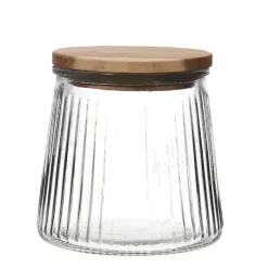 Fabrique de Styles Petits Rangements*Bocal en verre 65cl - Top Acacia