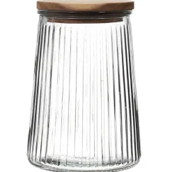 Fabrique de Styles Petits Rangements*Bocal en verre 95cl - Top Acacia