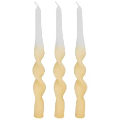 Fabrique de Styles Bougies Parfumées*Boite de 3 bougies chandelle 50g - Torsade
