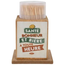 Fabrique de Styles Petits Rangements*Boite pics apéro en bambou et pin - Copains d'Abord