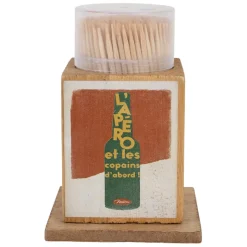 Fabrique de Styles Petits Rangements*Boite pics apéro en bambou et pin - Copains d'Abord