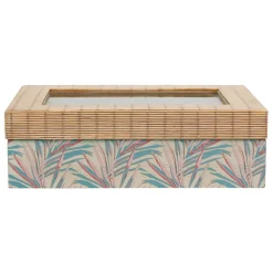 Fabrique de Styles Boîtes*Boite the 6 compartiments tropic'art nature