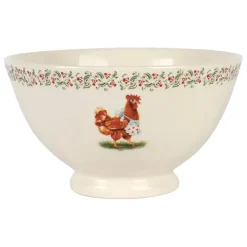 Fabrique de Styles Bols Et Coupelles*Bol coq collectionneur en faïence 75cl - Collection